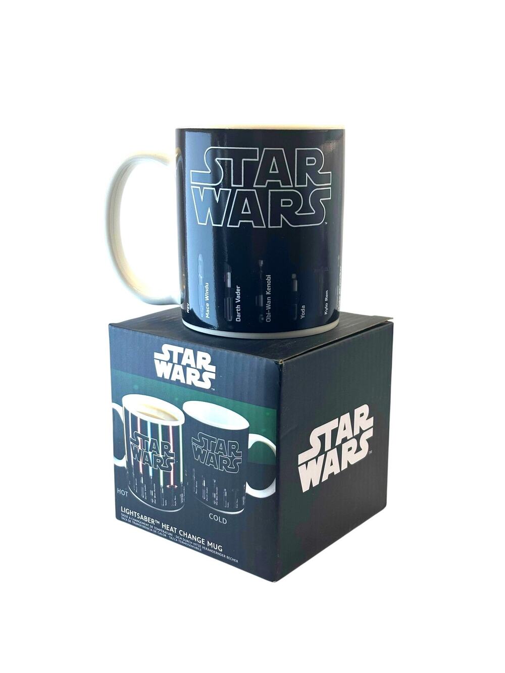 Fun Star Wars Lightsaber Ceramic Heat Change Mug, Paladone/Disney - New
